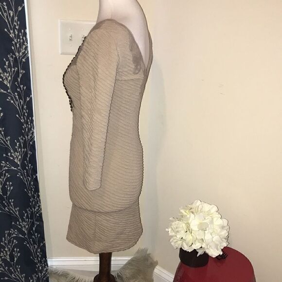 Free People Studded Textured Bodycon Dress - Picture 3 of 10